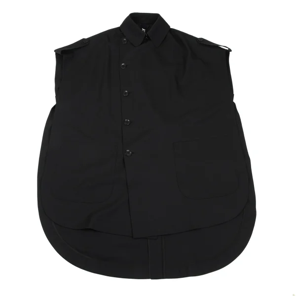 Ground Y Wool Blend Trench Cape Coat K-169102_002