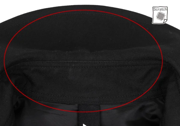 Ground Y Wool Blend Trench Cape Coat K-169102_006