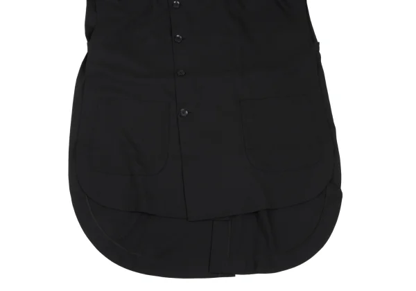 Ground Y Wool Blend Trench Cape Coat K-169102_012