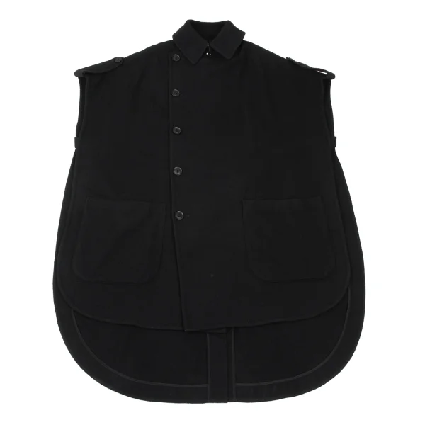 Ground Y Wool Blend Trench Cape Coat K-169103_002