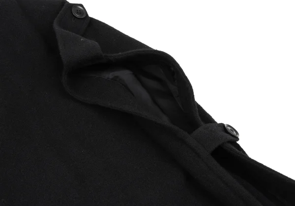 Ground Y Wool Blend Trench Cape Coat K-169103_008