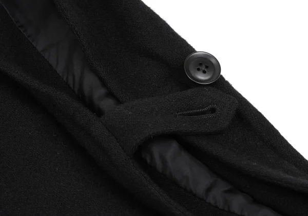 Ground Y Wool Blend Trench Cape Coat K-169103_009