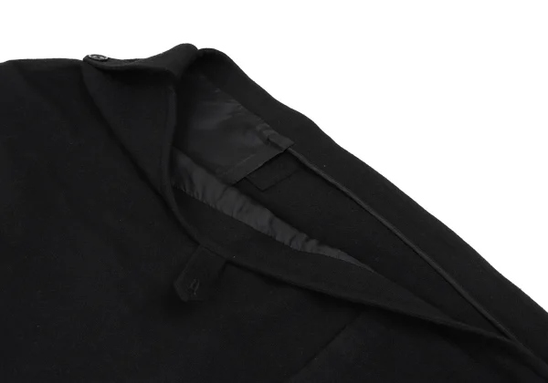 Ground Y Wool Blend Trench Cape Coat K-169103_010