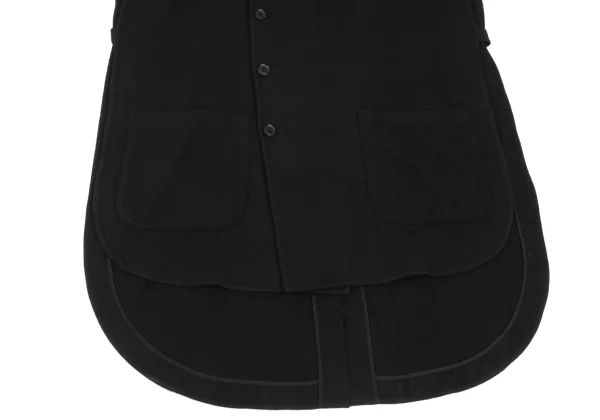 Ground Y Wool Blend Trench Cape Coat K-169103_011