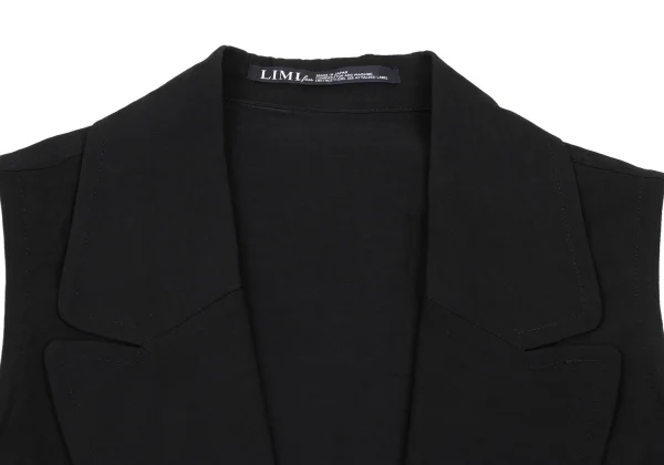 LIMI feu Cotton Blend Buttonless Sleeveless Vest K-169104_004