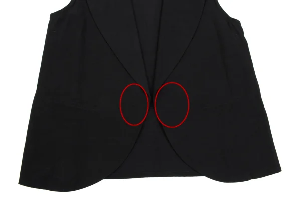 LIMI feu Cotton Blend Buttonless Sleeveless Vest K-169104_008