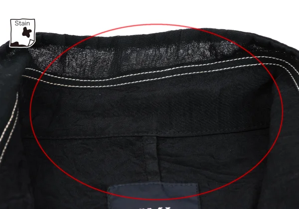 LIMI feu Dyed Cutting Shawl Collar Vest K-169105_005