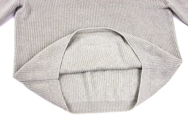 MARGARET HOWELL Linen Wool High-neck Knit Sweater K-169110_008