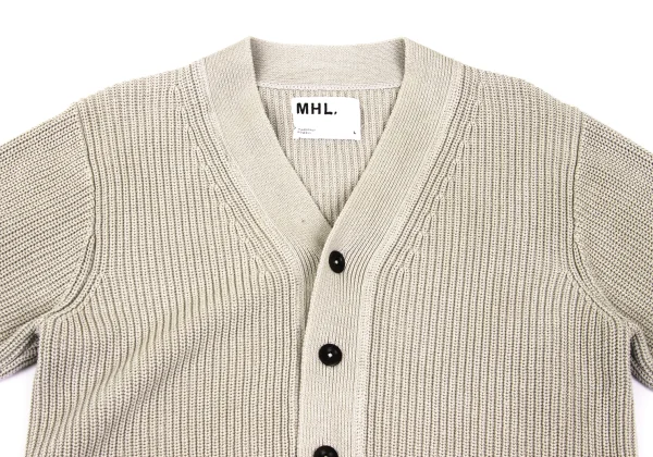MHL Low-gauge Cotton Knit Cardigan K-169111_002