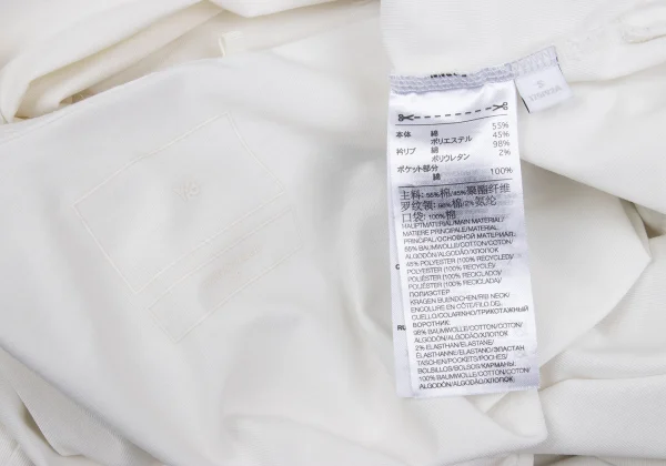 Y-3 Cotton Poly Side Pocket T Shirt K-169113_015