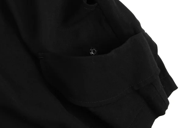 Yohji Yamamoto NOIR Rayon Blend Pocket Design Short Pants K-169116_008