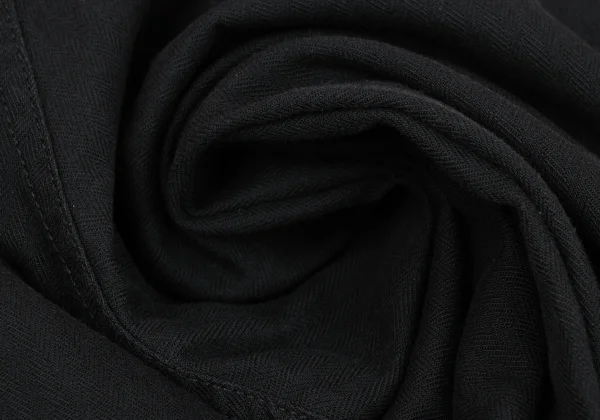 BLACK Scandal Yohji Yamamoto Cotton Herringbone Wide Cargo Pants K-169117_016