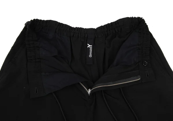 Ground Y Loop Design Dropped Crotch Pants K-169118_007