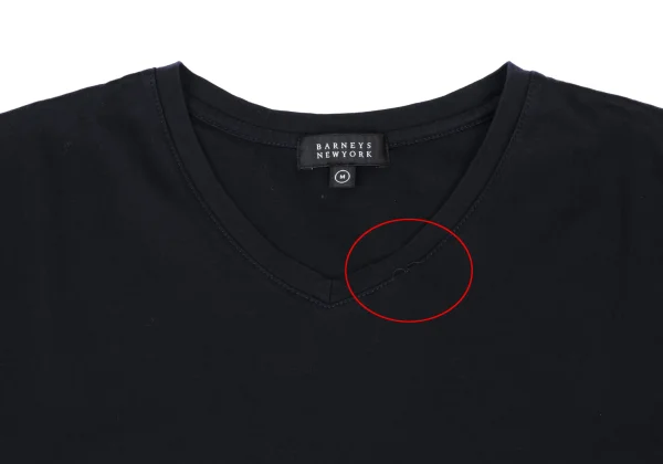 BARNEYS NEW YORK Cotton V-neck T-shirt K-169124_002