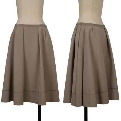 FOXEY NEW YORK Triacetate Blend Pleated Skirt