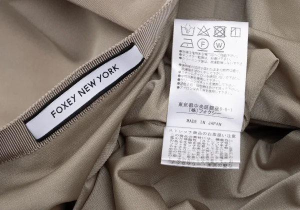 FOXEY NEW YORK Triacetate Blend Pleated Skirt K-169125_016