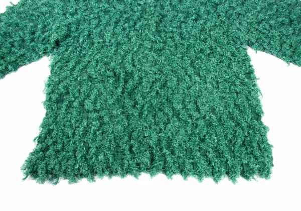 ISSEY MIYAKE me Zigzag Shaggy Pleated Cardigan K-169126_008