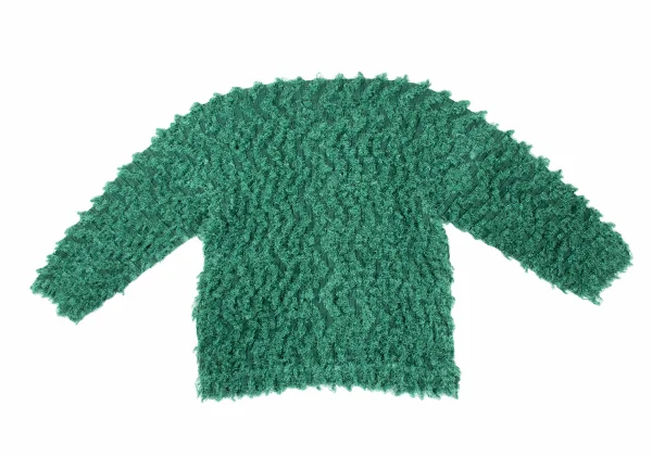 ISSEY MIYAKE me Zigzag Shaggy Pleated Cardigan K-169126_010