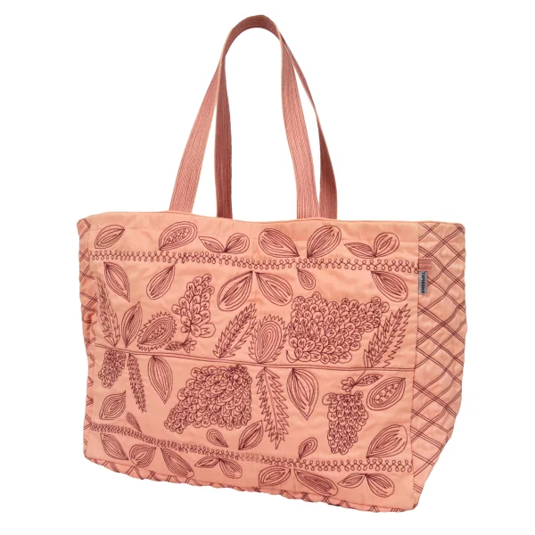 ISSEY MIYAKE HaaT TaMaSHa Stitch Tote Bag Pink  K-169130_001
