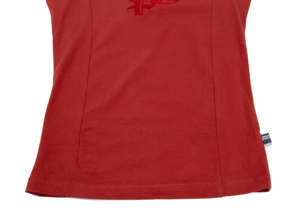 Jean's Paul GAULTIER Bijou Flock Print Stretch High Neck Tank Top K-169133_008