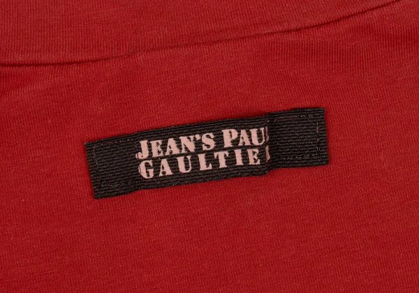 Jean's Paul GAULTIER Bijou Flock Print Stretch High Neck Tank Top K-169133_012