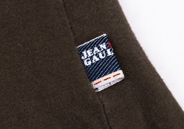 Jean's Paul GAULTIER Rose Embroidery Design Stretch Tops K-169134_012