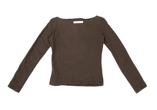 Jean's Paul GAULTIER Rose Embroidery Design Stretch Tops K-169134_014