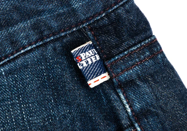 Jean's Paul GAULTIER Hem Embroidery Half Jeans K-169135_006