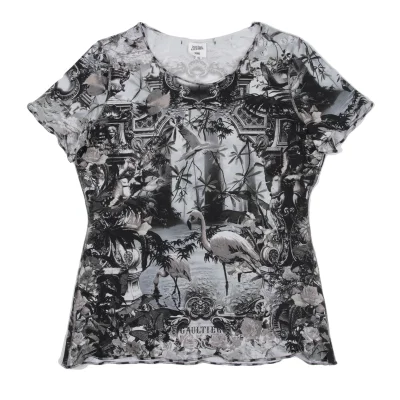 Jean Paul GAULTIER FEMME Poly Eden Print T-shirt