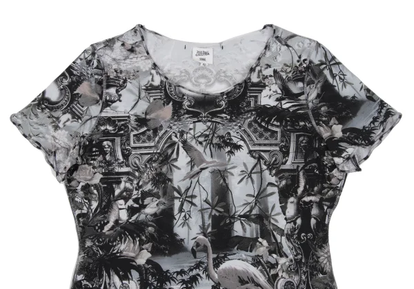 Jean Paul GAULTIER FEMME Poly Eden Print T-shirt K-169137_002