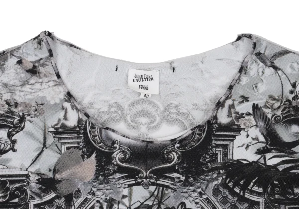 Jean Paul GAULTIER FEMME Poly Eden Print T-shirt K-169137_003