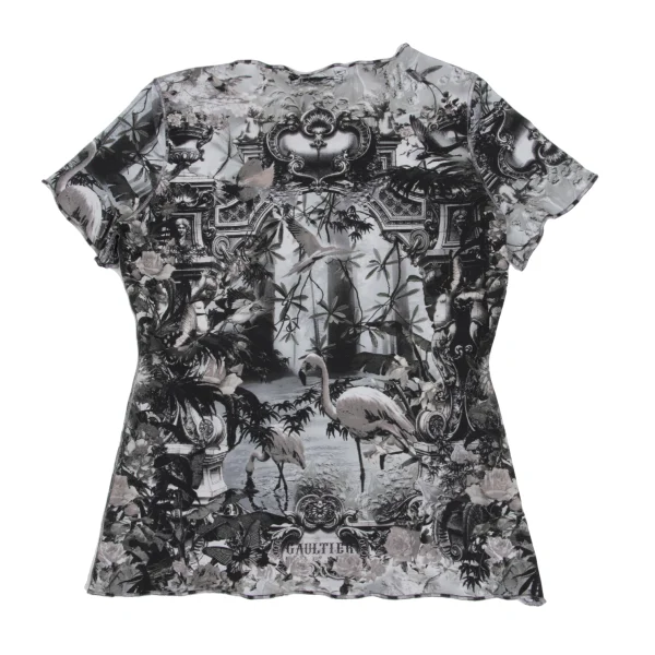 Jean Paul GAULTIER FEMME Poly Eden Print T-shirt K-169137_009