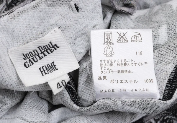 Jean Paul GAULTIER FEMME Poly Eden Print T-shirt K-169137_015