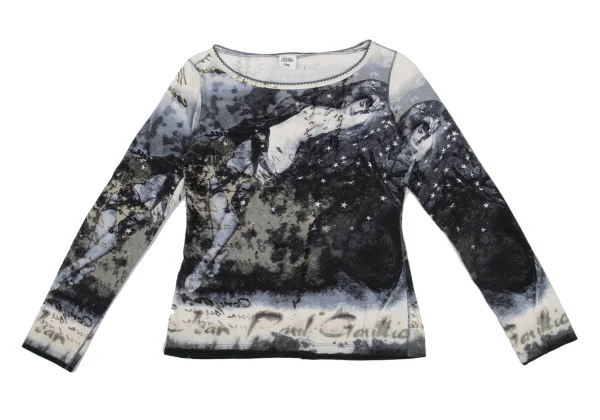 Jean Paul GAULTIER FEMME Cotton Graphic Print Top K-169138_002