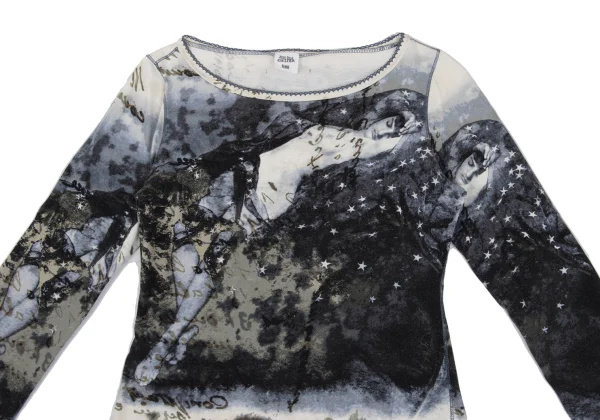 Jean Paul GAULTIER FEMME Cotton Graphic Print Top K-169138_003