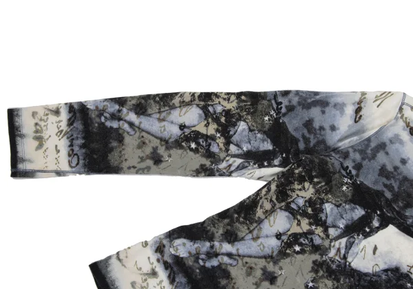 Jean Paul GAULTIER FEMME Cotton Graphic Print Top K-169138_007