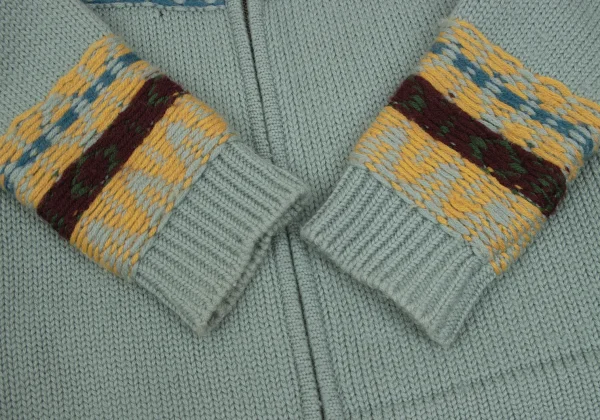 Jean Paul GAULTIER FEMME Wool Design Knit Jacket K-169139_007