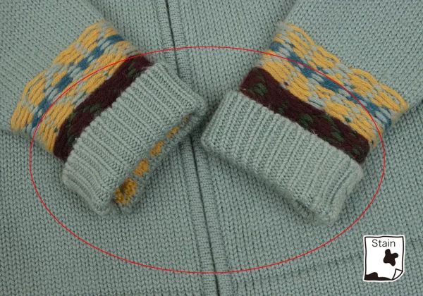 Jean Paul GAULTIER FEMME Wool Design Knit Jacket K-169139_008