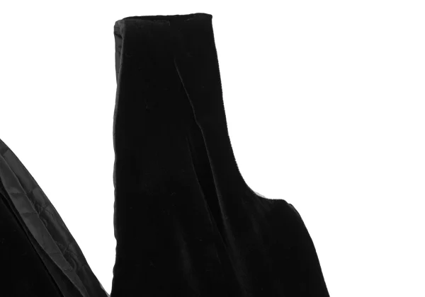 Jean Paul GAULTIER FEMME Quilted Lining Velour Sleeveless Zip Dress K-169140_005