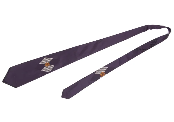 Jean Paul GAULTIER Silk Diamond Jacquard Tie K-169145_002