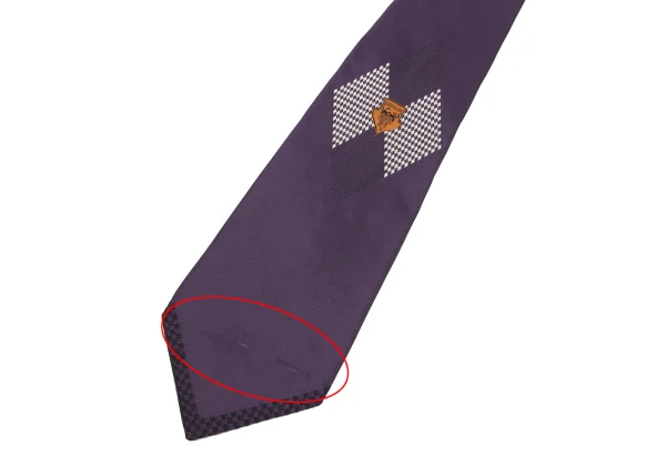 Jean Paul GAULTIER Silk Diamond Jacquard Tie K-169145_003