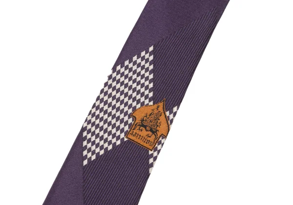 Jean Paul GAULTIER Silk Diamond Jacquard Tie K-169145_007