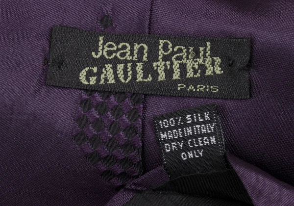 Jean Paul GAULTIER Silk Diamond Jacquard Tie K-169145_009