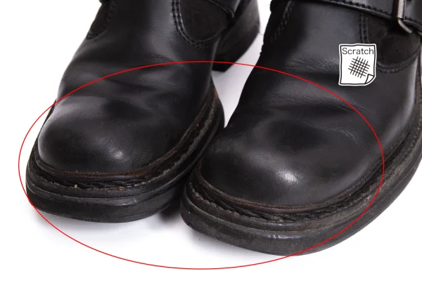 JPG by GAULTIER Boa-lining Suede Switching Leather Boots K-169146_003