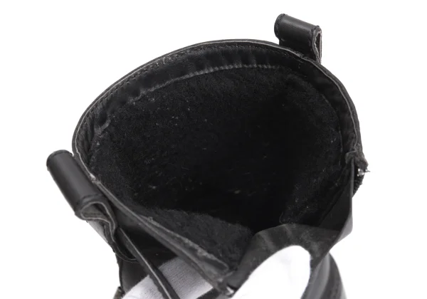 JPG by GAULTIER Boa-lining Suede Switching Leather Boots K-169146_009