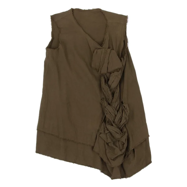 COMME des GARCONS Cotton Twist Design Sleeveless Top K-169151_002