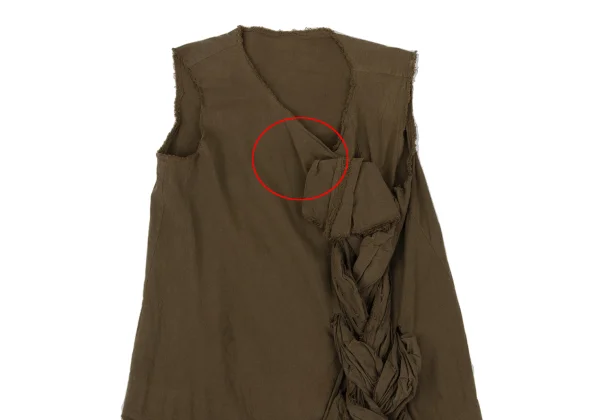 COMME des GARCONS Cotton Twist Design Sleeveless Top K-169151_003