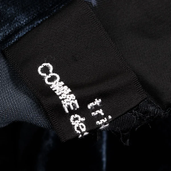 tricot COMME des GARCONS Velours Switching Wrap Skirt K-169154_014