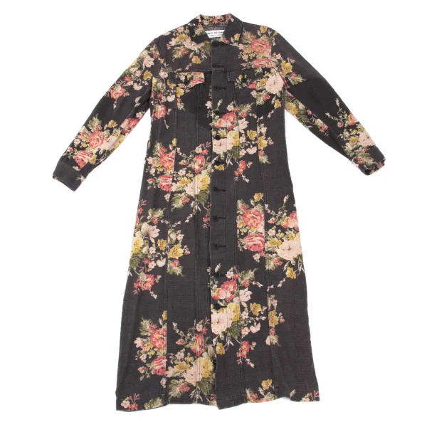 JUNYA WATANABE COMME des GARCONS Floral Printed Shirt Dress K-169156_002