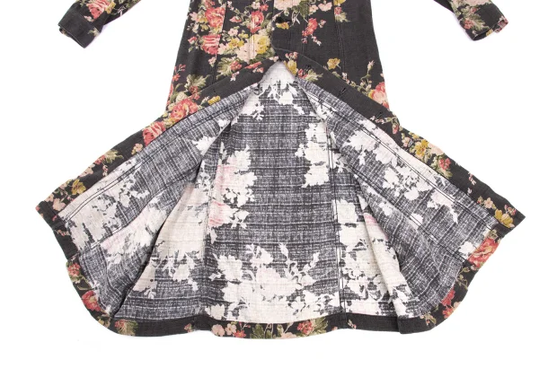 JUNYA WATANABE COMME des GARCONS Floral Printed Shirt Dress K-169156_010
